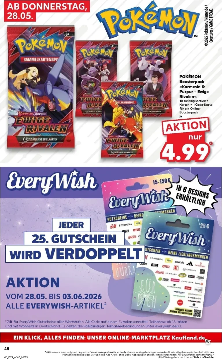 Nejnovější Kaufland Německo leták platný od 28.05.2026 ⭐ - strana 48