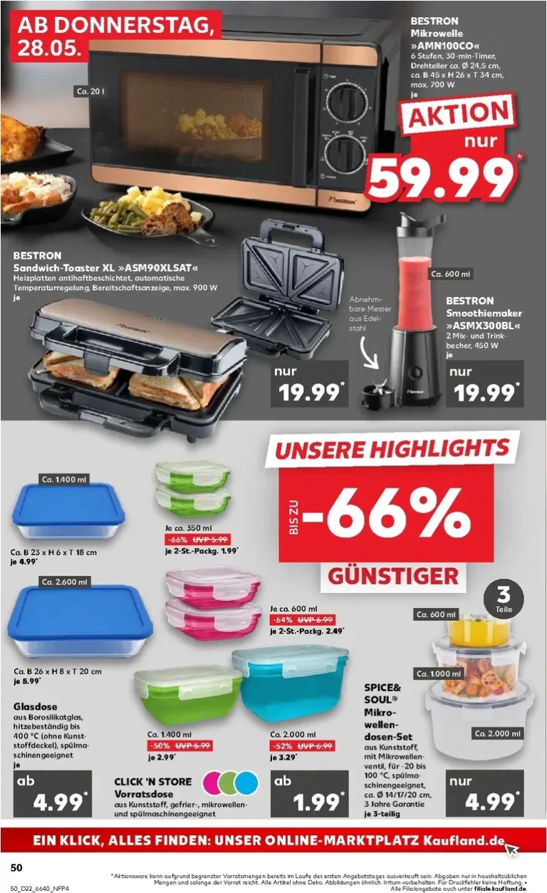 Nejnovější Kaufland Německo leták platný od 28.05.2026 ⭐ - strana 50