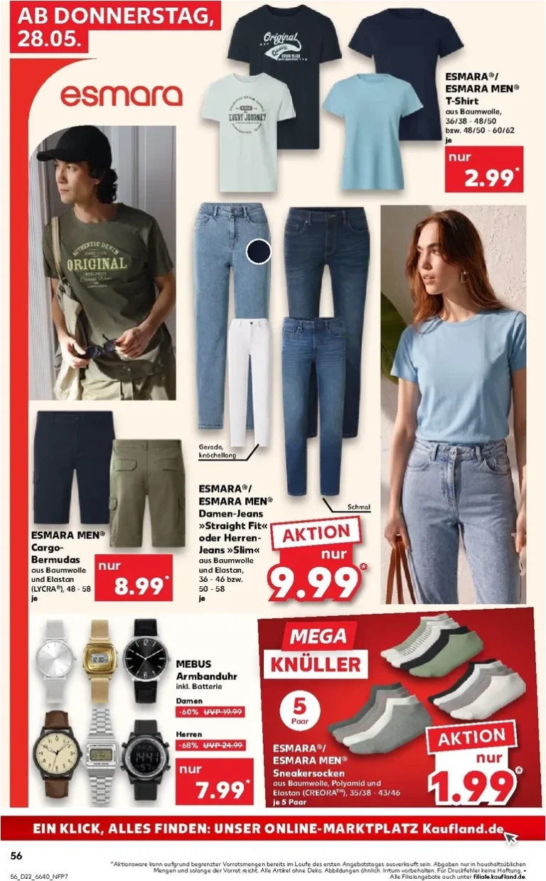 Nejnovější Kaufland Německo leták platný od 28.05.2026 ⭐ - strana 56