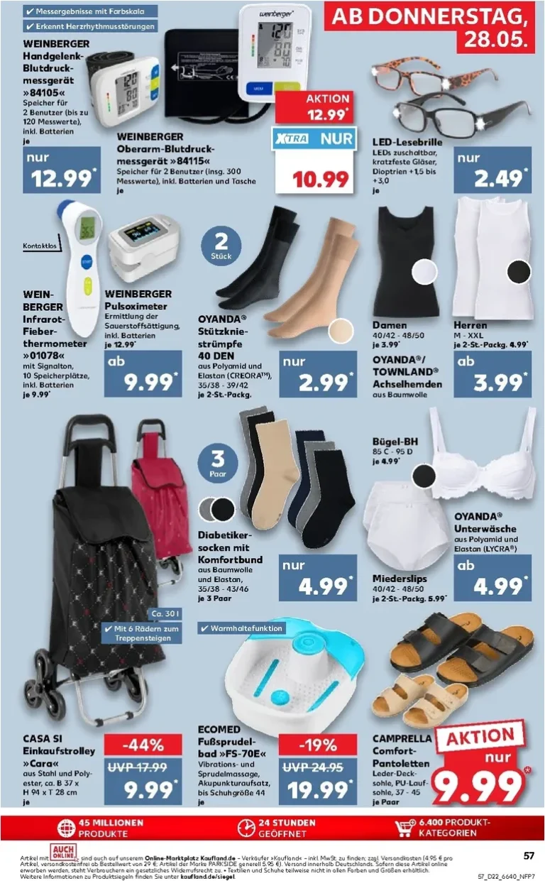 Nejnovější Kaufland Německo leták platný od 28.05.2026 ⭐ - strana 57