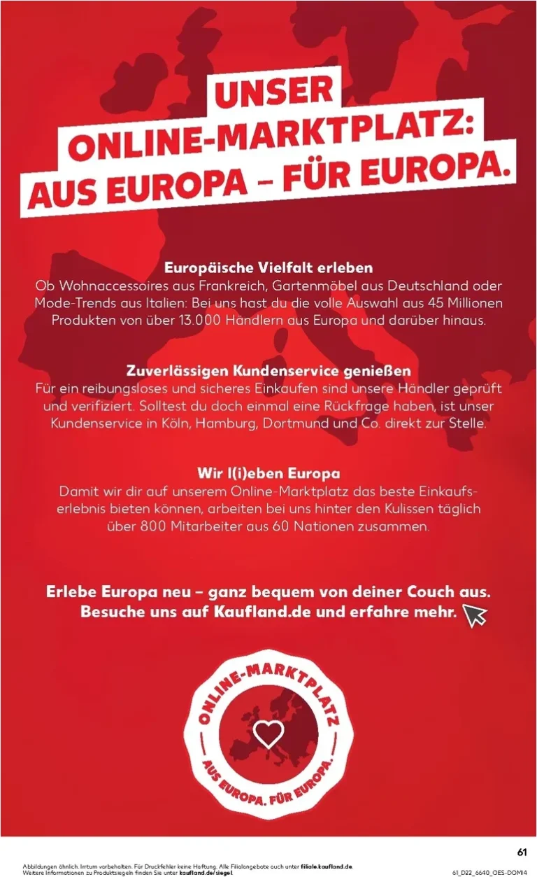 Nejnovější Kaufland Německo leták platný od 28.05.2026 ⭐ - strana 61