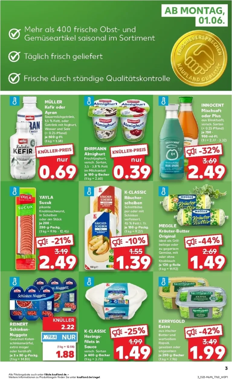 Nejnovější Kaufland Německo – Od pondělí leták platný od 01.06.2026 ⭐ - strana 3
