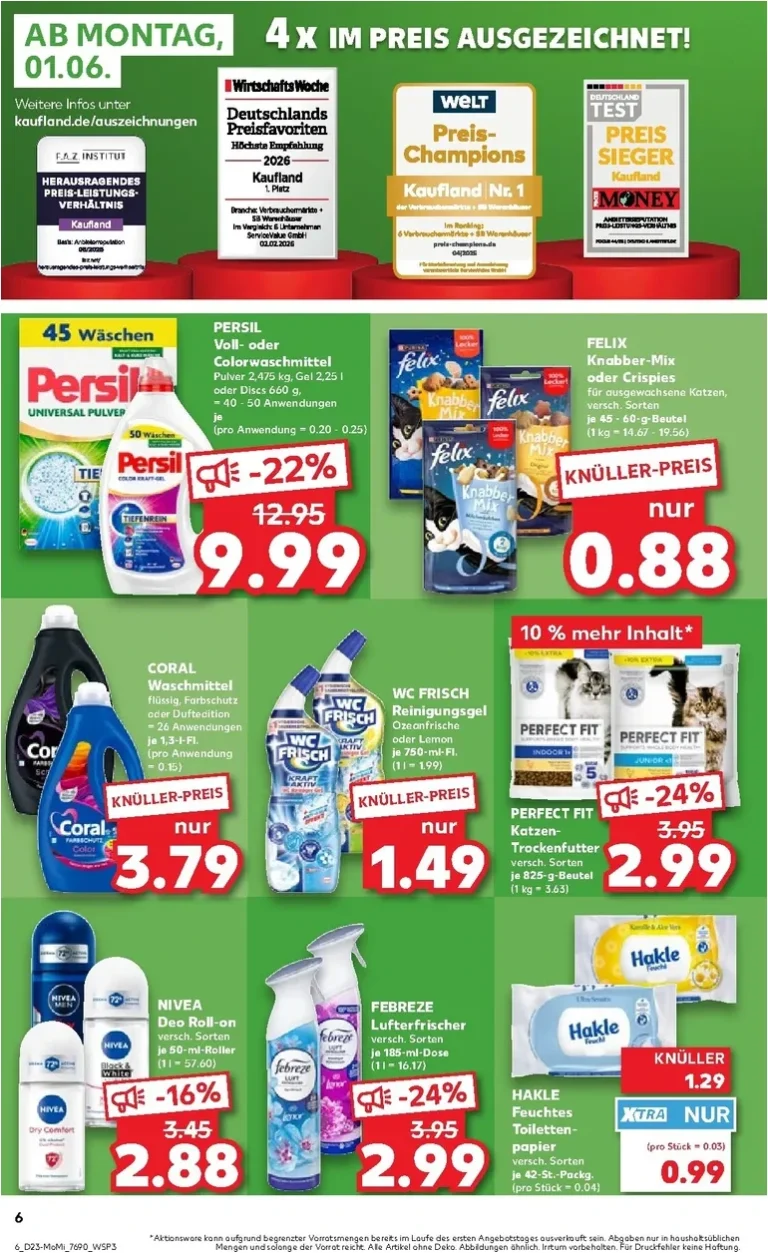 Nejnovější Kaufland Německo – Od pondělí leták platný od 01.06.2026 ⭐ - strana 6