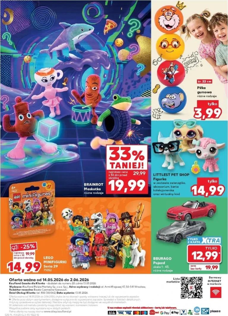 Akční leták Kaufland Polsko – Den dětí platný od 14.05.2026 - strana 20