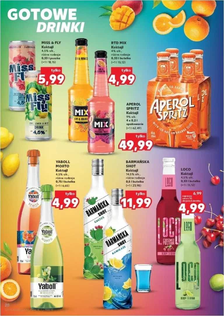 Akční leták Kaufland Polsko – Barek platný od 14.05.2026 - strana 20
