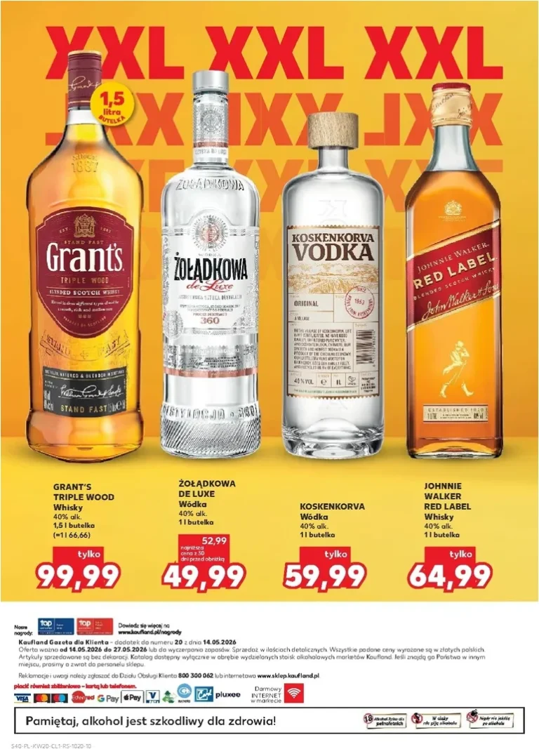 Akční leták Kaufland Polsko – Barek platný od 14.05.2026 - strana 40