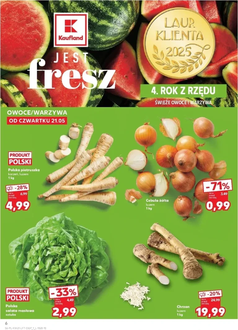 Akční leták Kaufland Polsko platný od 21.05.2026 - strana 6