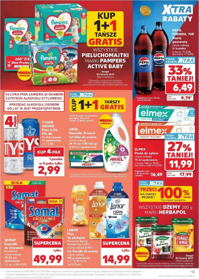 Akční leták Kaufland Polsko platný od 21.05.2026 - strana 13