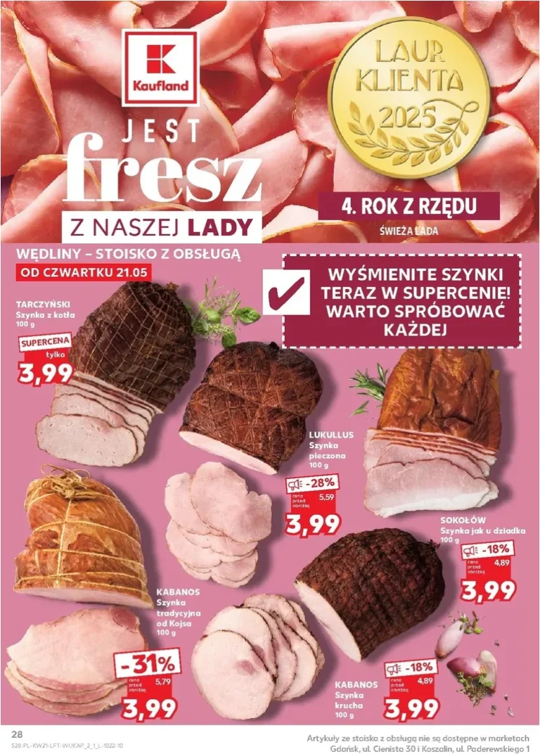 Akční leták Kaufland Polsko platný od 21.05.2026 - strana 28