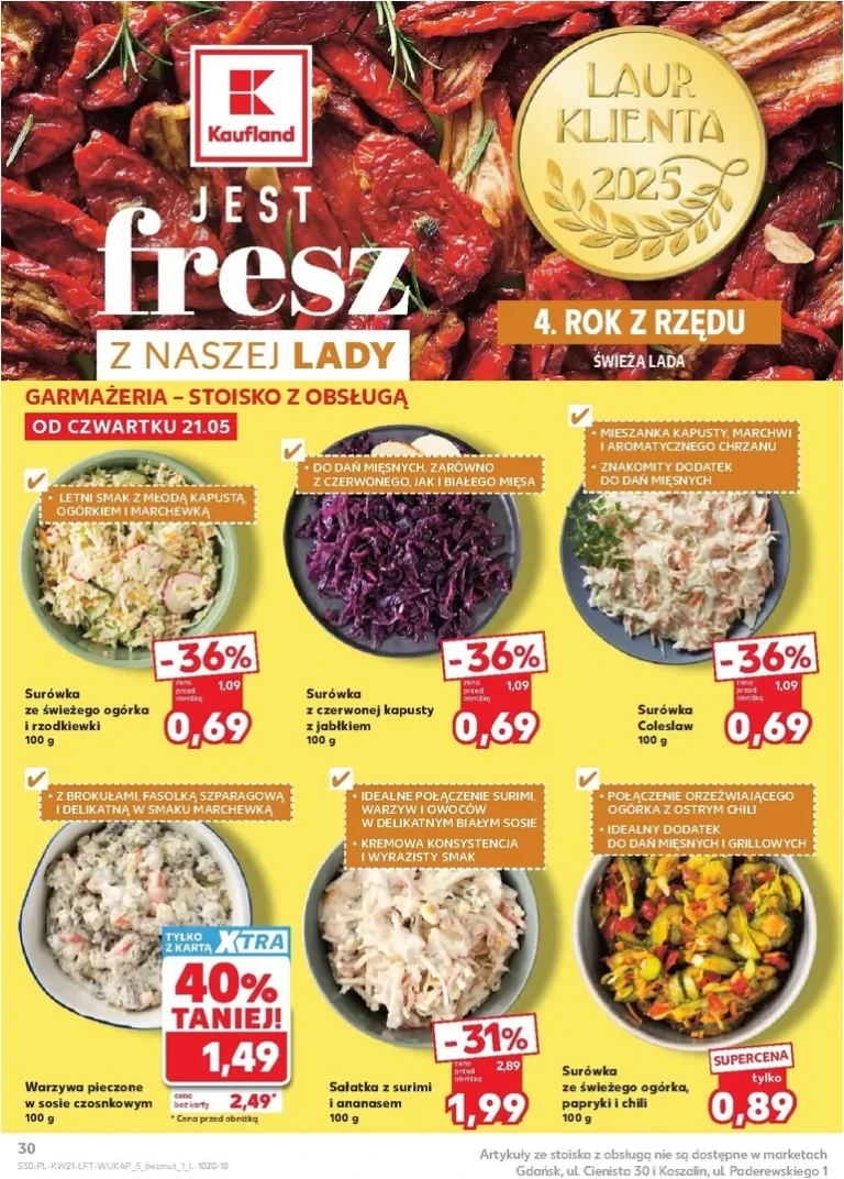 Akční leták Kaufland Polsko platný od 21.05.2026 - strana 30