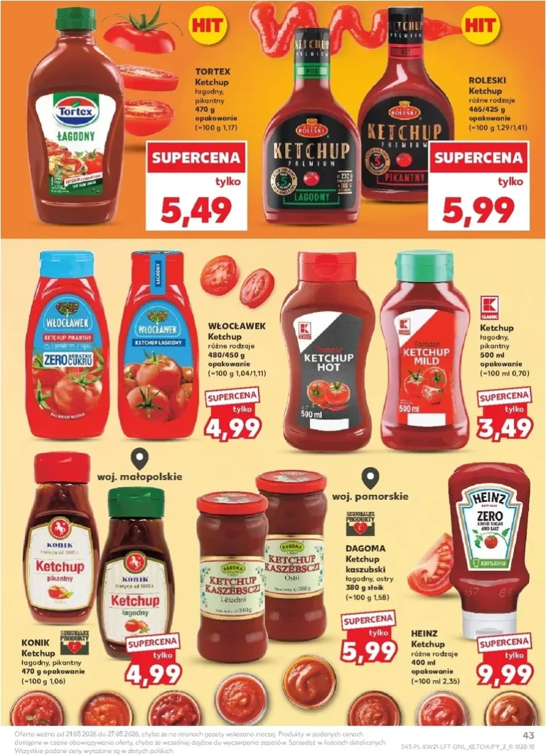 Akční leták Kaufland Polsko platný od 21.05.2026 - strana 43
