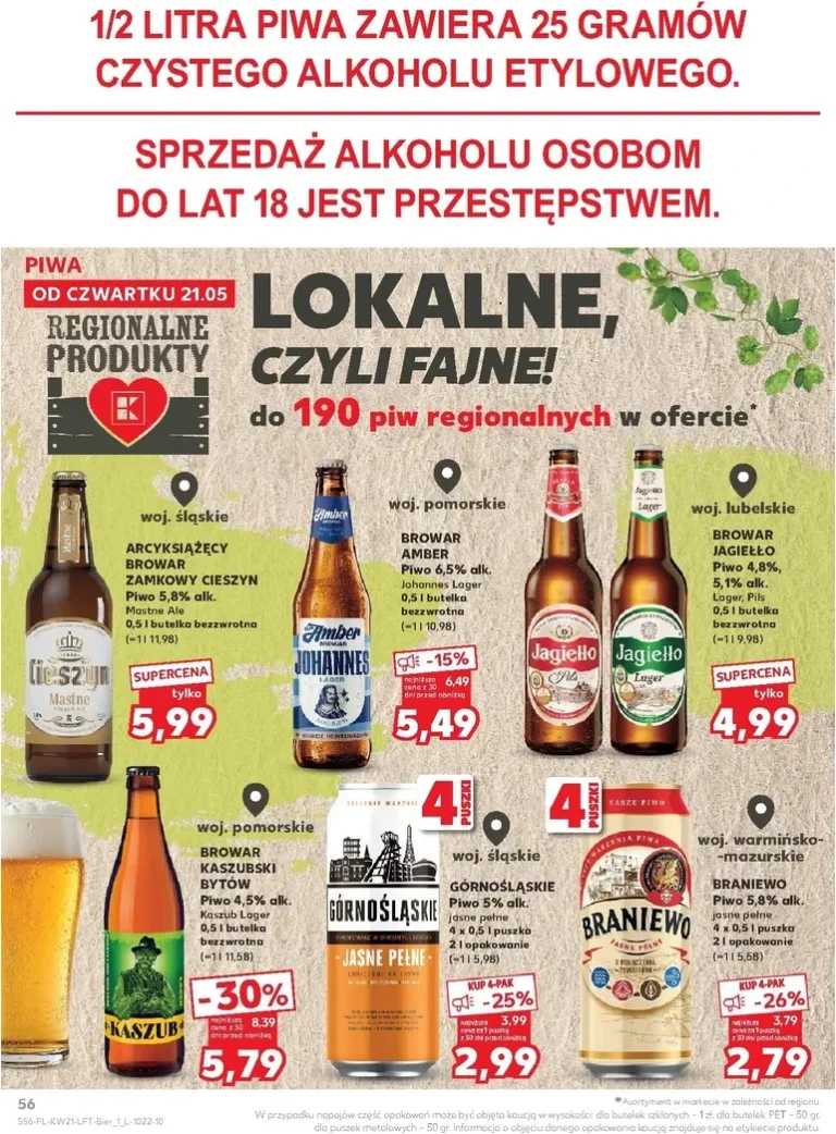 Akční leták Kaufland Polsko platný od 21.05.2026 - strana 56