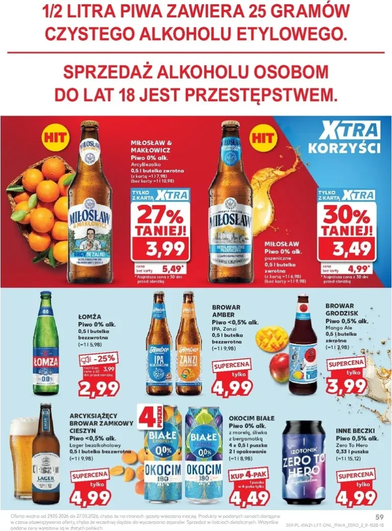 Akční leták Kaufland Polsko platný od 21.05.2026 - strana 59