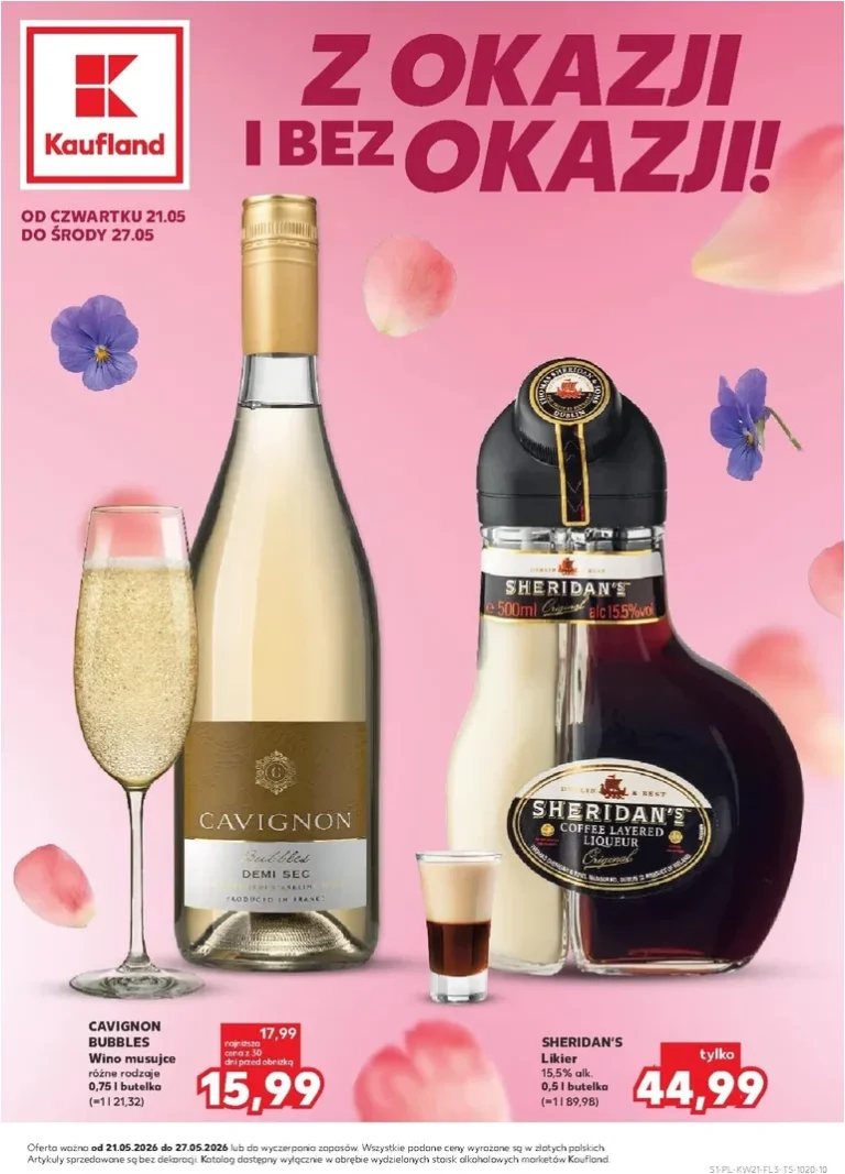 Akční leták Kaufland Polsko – Barek platný od 21.05.2026 - strana 1