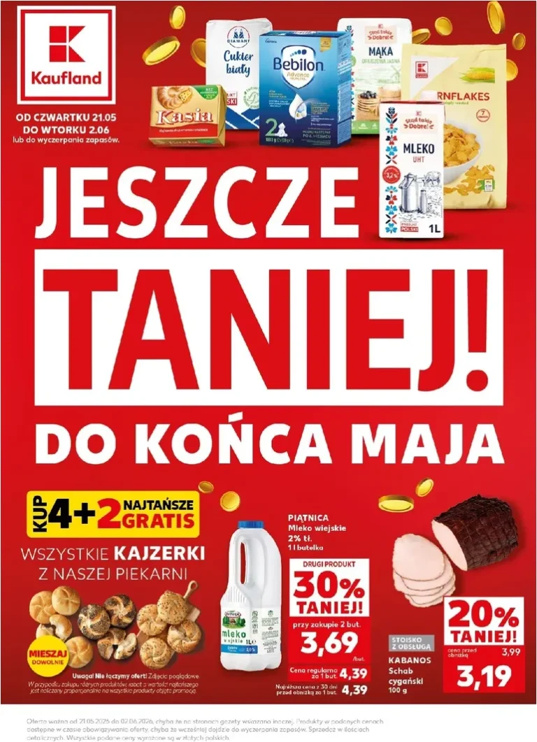 Akční leták Kaufland Polsko platný od 21.05.2026 - strana 1