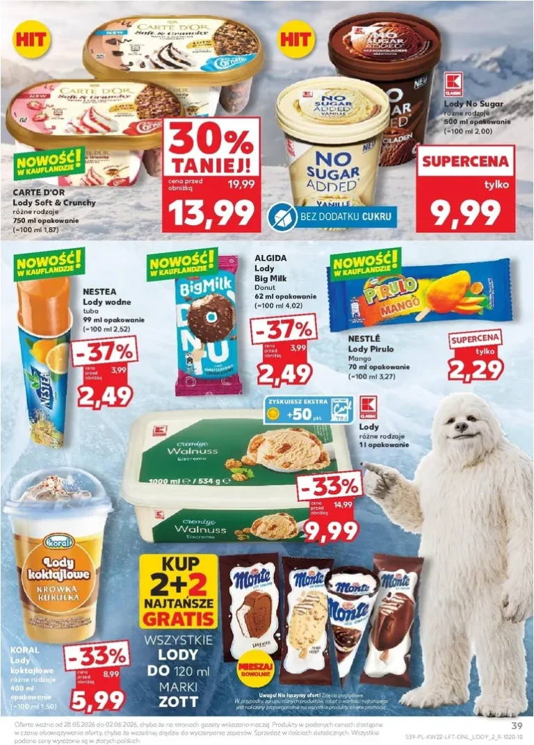 Nejnovější Kaufland Polsko leták platný od 28.05.2026 ⭐ - strana 39