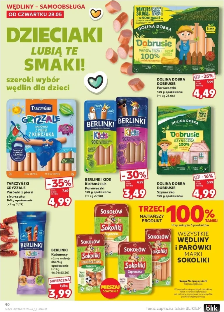 Nejnovější Kaufland Polsko leták platný od 28.05.2026 ⭐ - strana 40