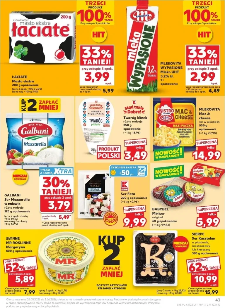 Nejnovější Kaufland Polsko leták platný od 28.05.2026 ⭐ - strana 43