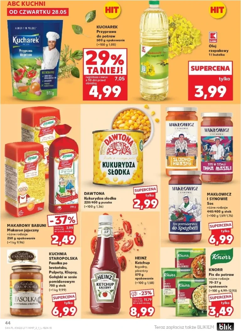Nejnovější Kaufland Polsko leták platný od 28.05.2026 ⭐ - strana 44