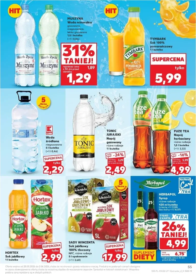 Nejnovější Kaufland Polsko leták platný od 28.05.2026 ⭐ - strana 55
