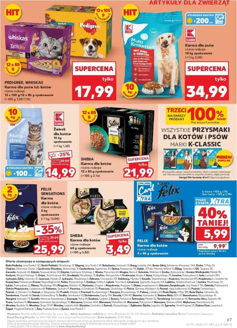 Nejnovější Kaufland Polsko leták platný od 28.05.2026 ⭐ - strana 67