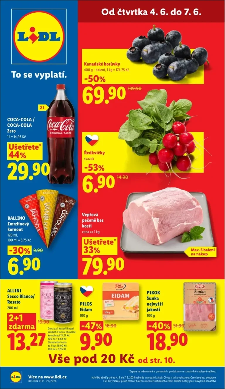 Nejnovější Lidl leták platný od 04.06.2026 ⭐ - strana 1