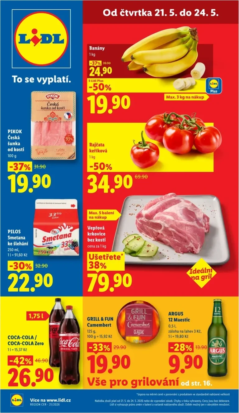Akční leták Lidl platný od 21.05.2026 - strana 1