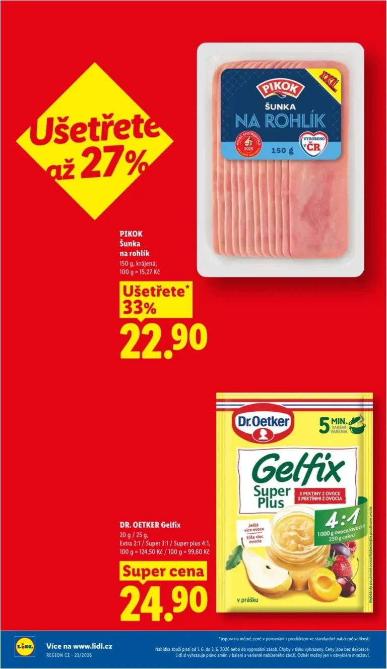 Nejnovější Lidl leták platný od 01.06.2026 ⭐ - strana 6