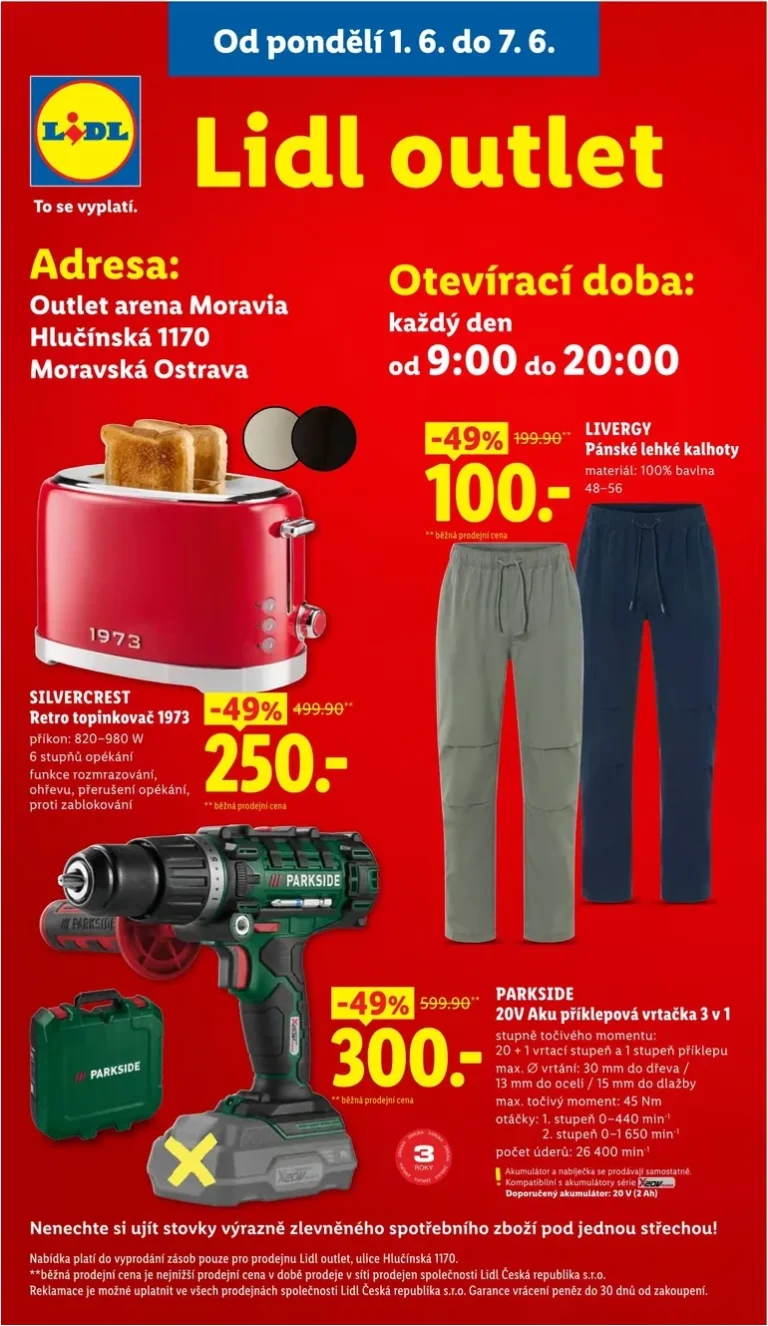 Nejnovější Lidl leták platný od 01.06.2026 ⭐ - strana 43