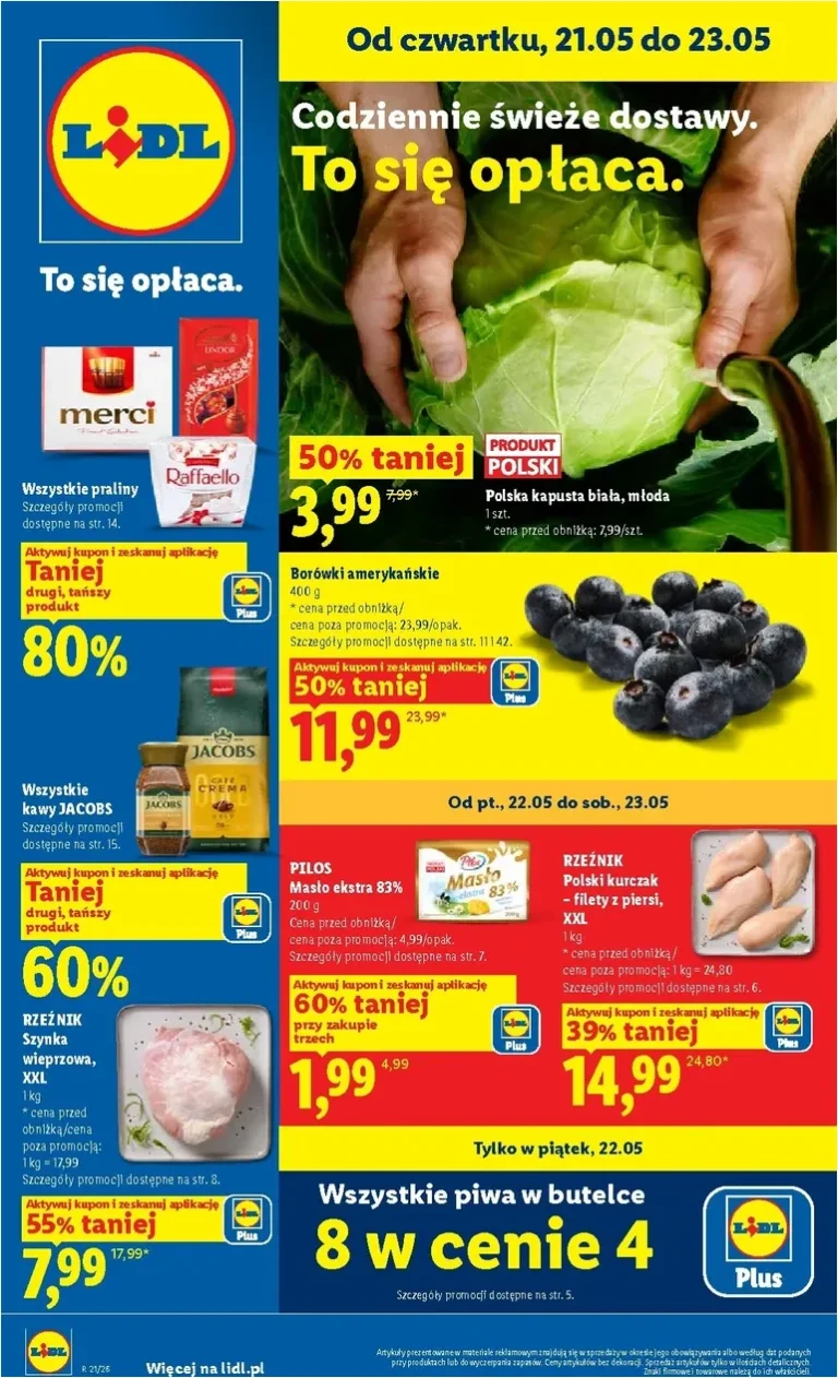 Akční leták Lidl Polsko platný od 21.05.2026 - strana 1