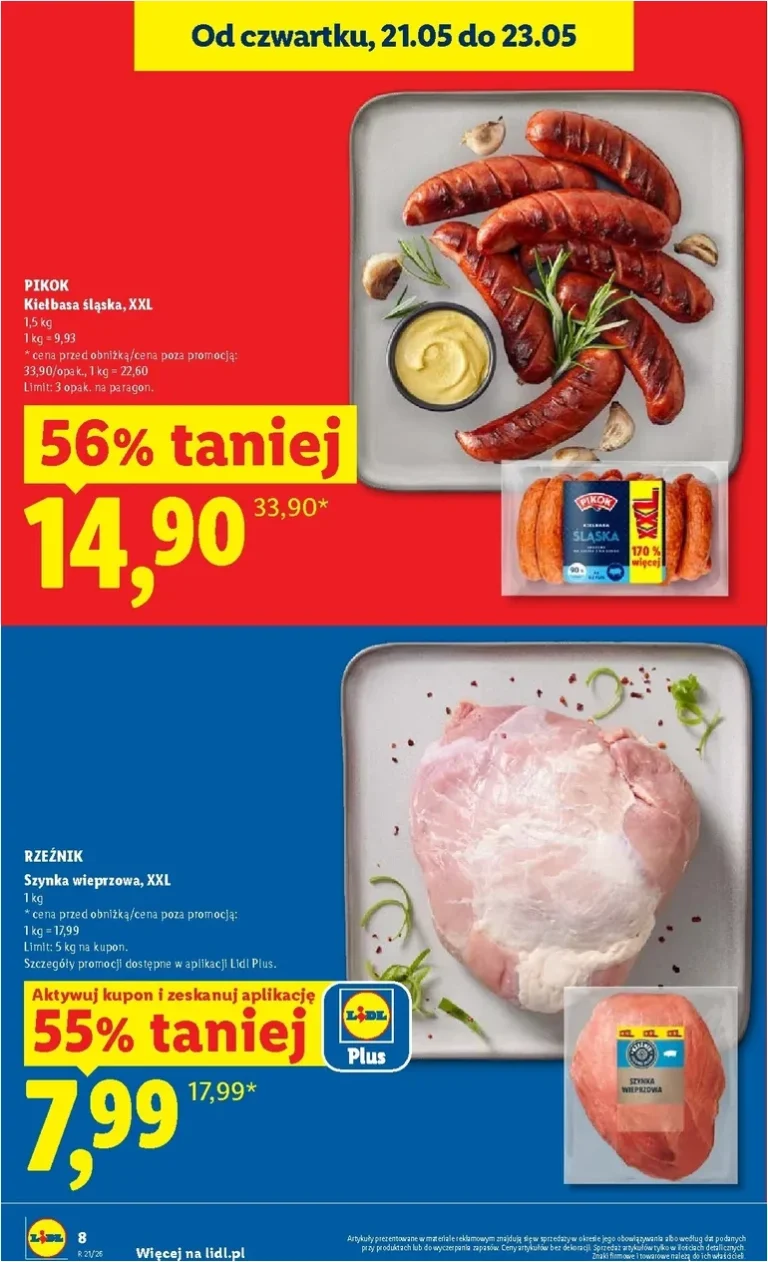 Akční leták Lidl Polsko platný od 21.05.2026 - strana 8
