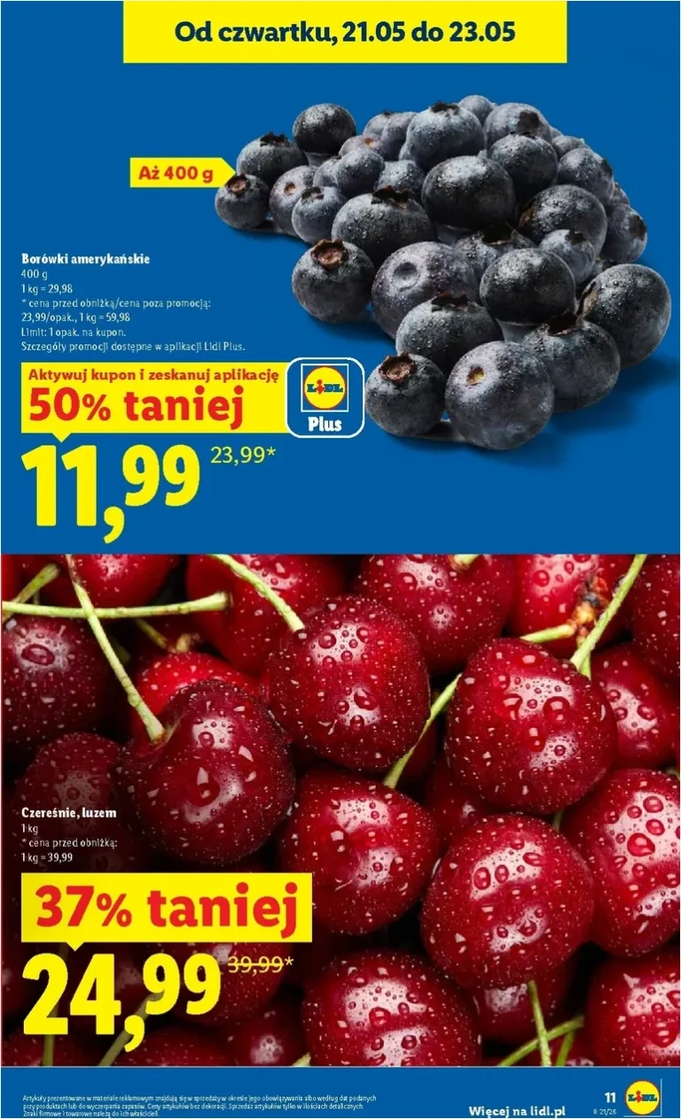 Akční leták Lidl Polsko platný od 21.05.2026 - strana 11