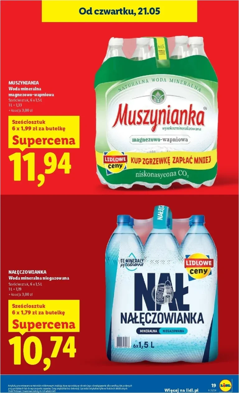 Akční leták Lidl Polsko platný od 21.05.2026 - strana 19
