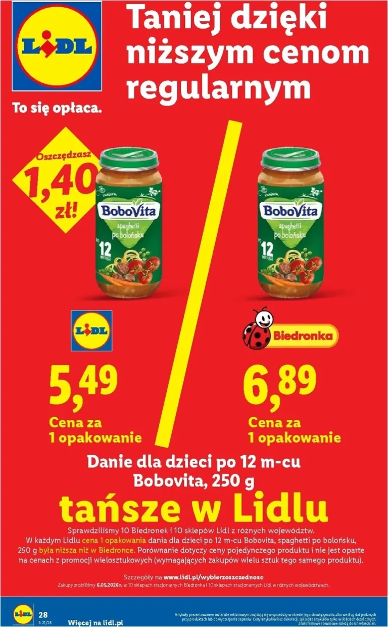 Akční leták Lidl Polsko platný od 21.05.2026 - strana 28