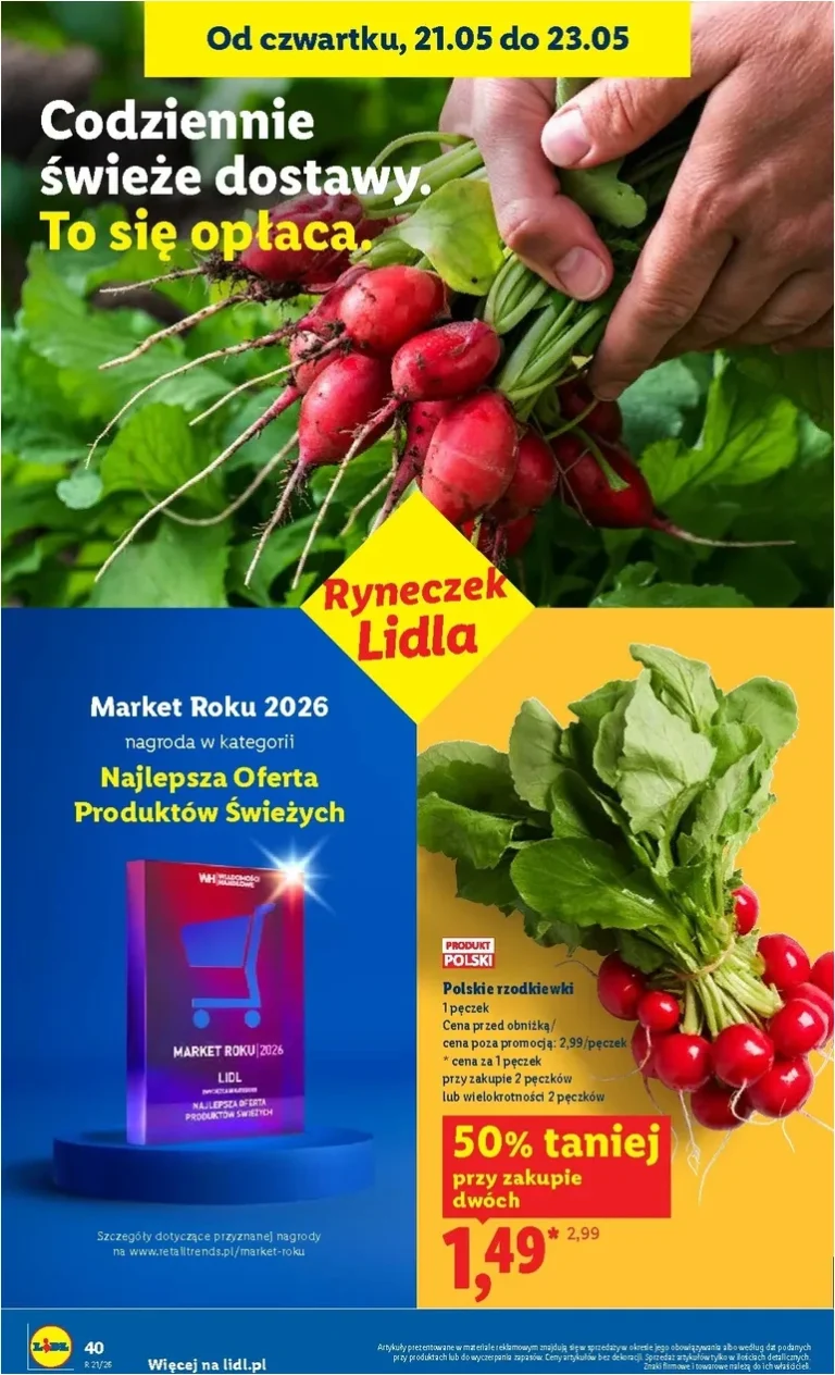 Akční leták Lidl Polsko platný od 21.05.2026 - strana 40