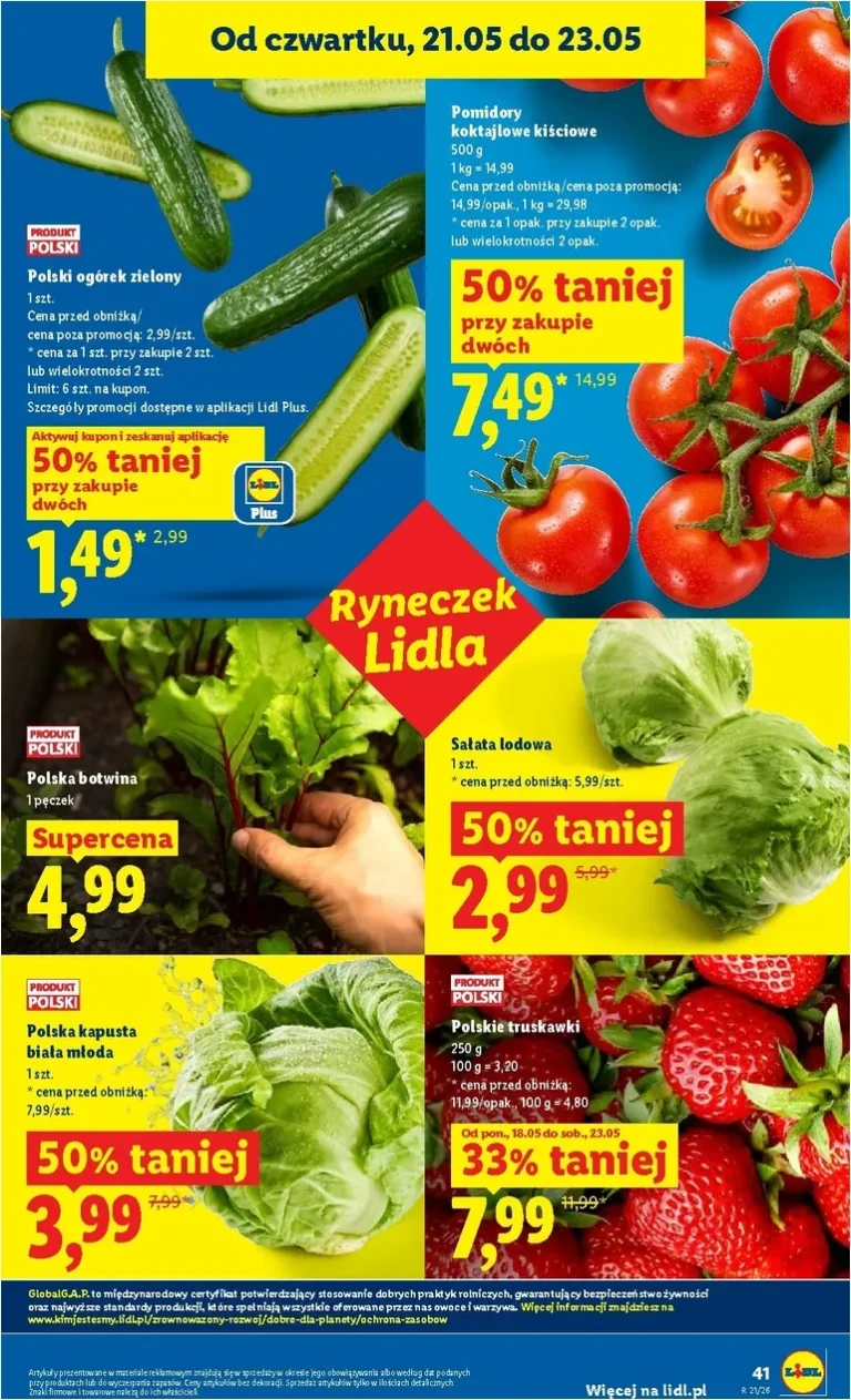 Akční leták Lidl Polsko platný od 21.05.2026 - strana 41