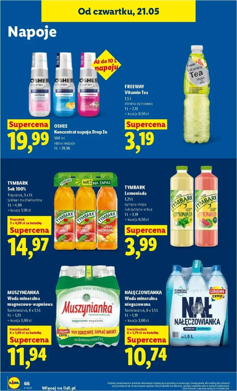 Akční leták Lidl Polsko platný od 21.05.2026 - strana 72