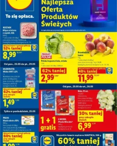 Akční leták Lidl Polsko platný od 25.05.2026