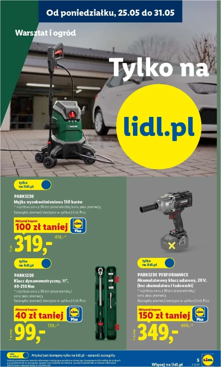 Akční leták Lidl Polsko – Katalog ważny platný od 25.05.2026 - strana 5