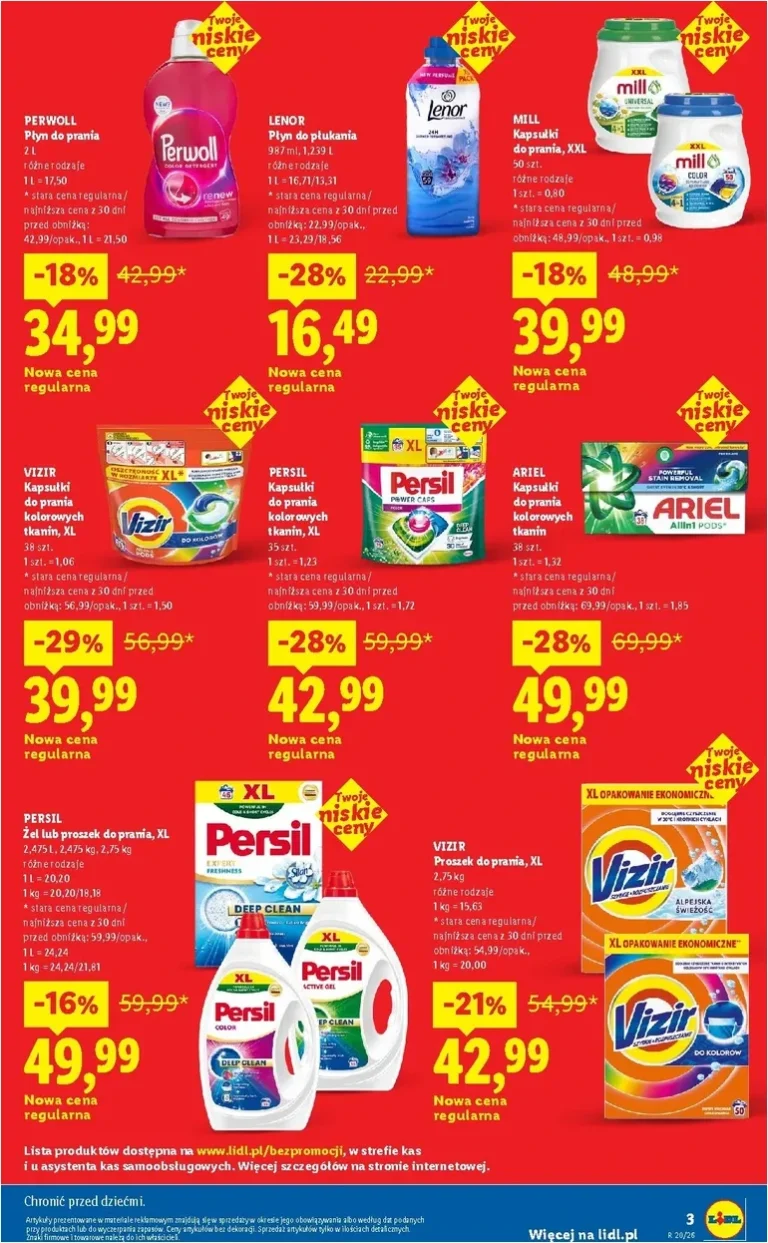 Akční leták Lidl Polsko – Rewolucja cenowa! platný od 23.05.2026 - strana 3