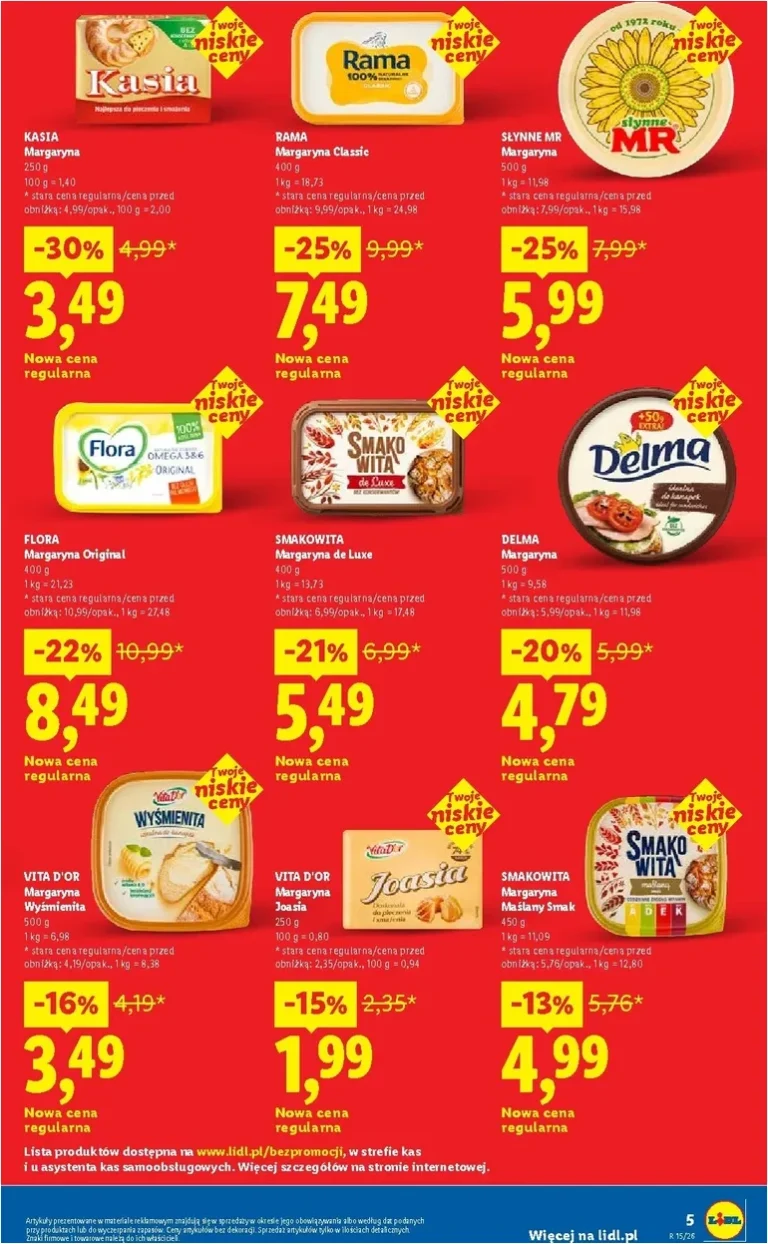 Akční leták Lidl Polsko – Rewolucja cenowa! platný od 23.05.2026 - strana 5