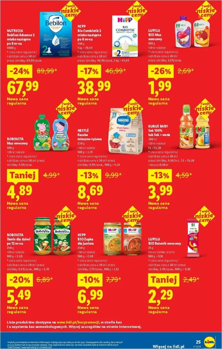 Akční leták Lidl Polsko – Rewolucja cenowa! platný od 23.05.2026 - strana 25