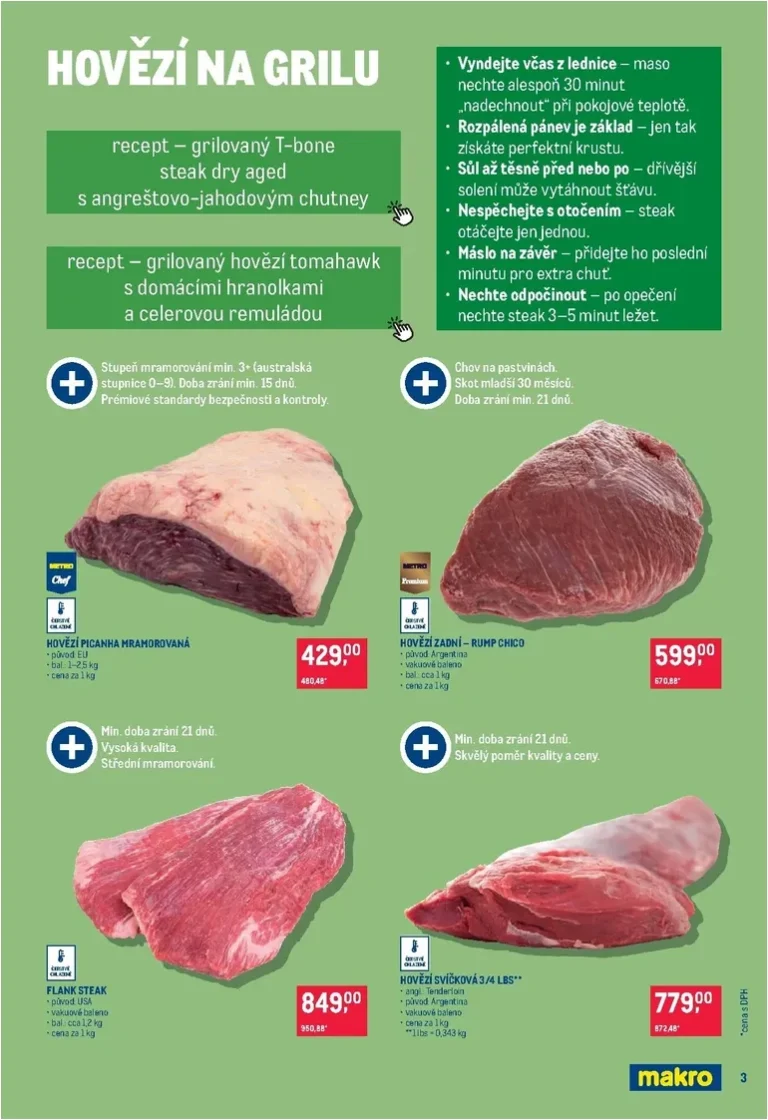Akční leták Makro – Pro milovníky jídla platný od 20.05.2026 - strana 3