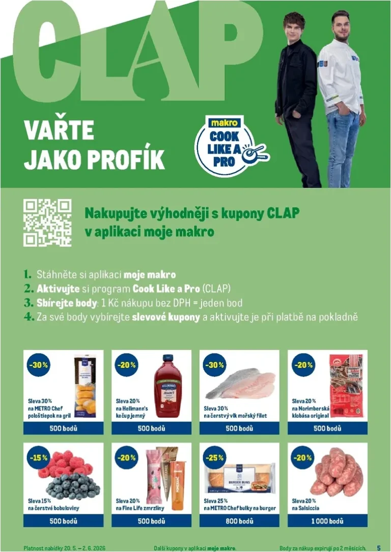 Akční leták Makro – Pro milovníky jídla platný od 20.05.2026 - strana 5