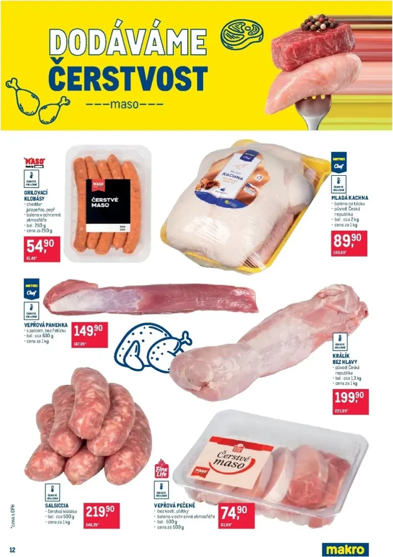 Akční leták Makro – Pro milovníky jídla platný od 20.05.2026 - strana 12