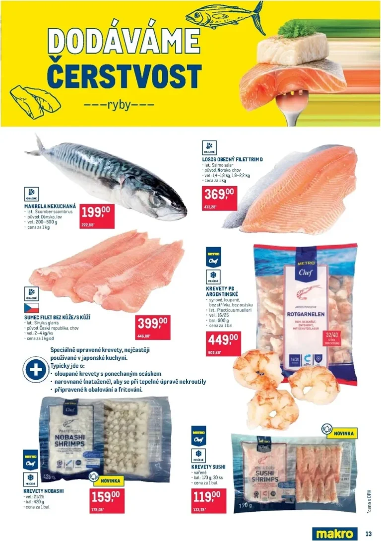 Akční leták Makro – Pro milovníky jídla platný od 20.05.2026 - strana 13