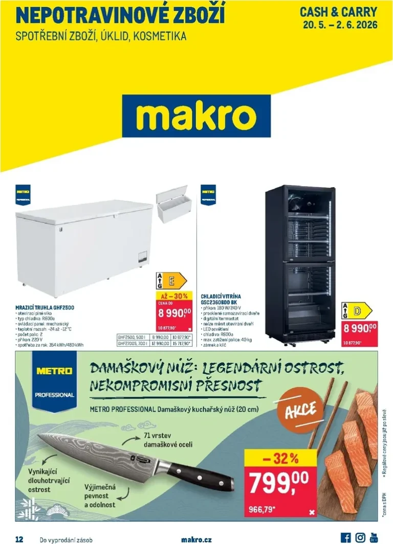 Akční leták Makro – Nepotravinové zboží platný od 20.05.2026 - strana 1