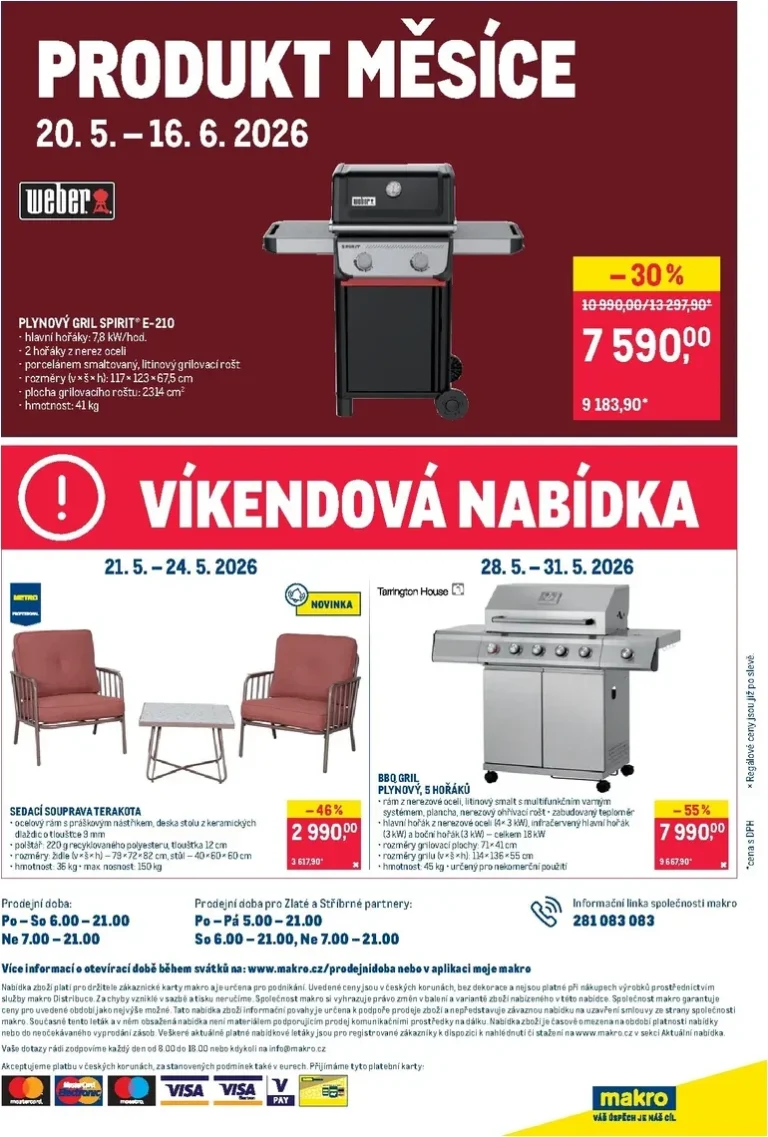 Akční leták Makro – Nepotravinové zboží platný od 20.05.2026 - strana 11