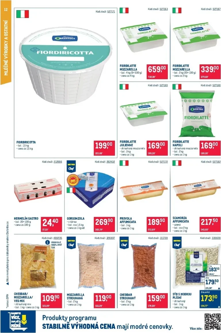 Akční leták Makro – Gastronomie platný od 20.05.2026 - strana 12
