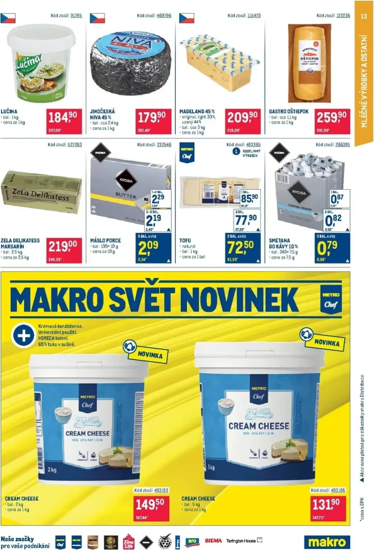 Akční leták Makro – Gastronomie platný od 20.05.2026 - strana 13